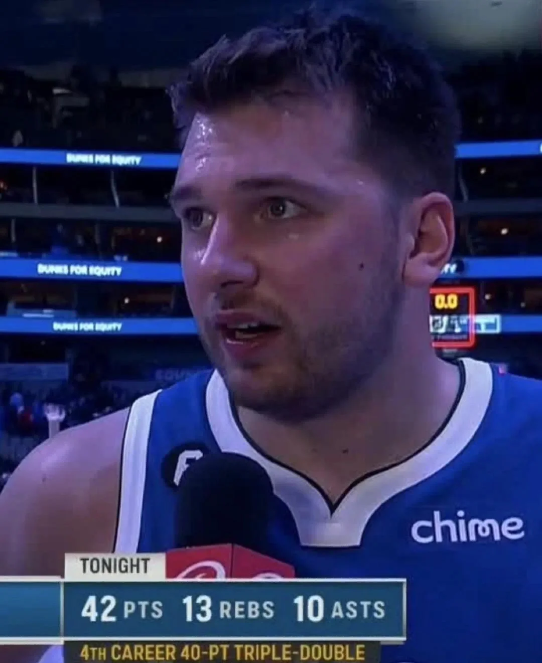 关于独行侠主场负于开拓者，东契奇狂砍40分的信息